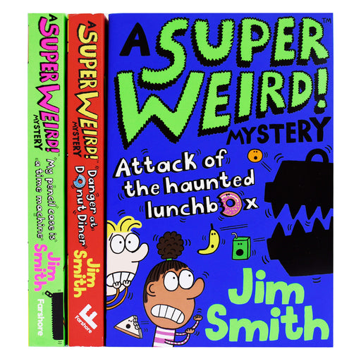 A Super Weird! Mystery Series by Jim Smith 3 Books Collection Set - Ages 7-11 - Paperback 7-9 Farshore