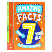 Amazing Facts Every Kid Needs to Know for 7 Year Olds Children's 3 Books Collection Set - Paperback 7-9 HarperCollins Publishers/Red Shed