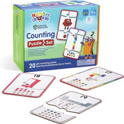 Numberblocks Counting Puzzle Set by Learning Resources - Ages 3 Years+ 0-5 Learning Resources