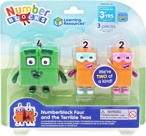 Numberblock Four and The Terrible Twos by Learning Resources - Ages 3 Years+ 0-5 Learning Resources