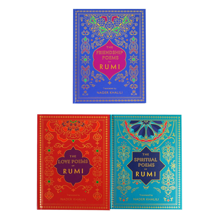 Timeless Rumi Collection 3 Books Set by Rumi - Non Fiction - Hardback Non-Fiction Wellfleet Press