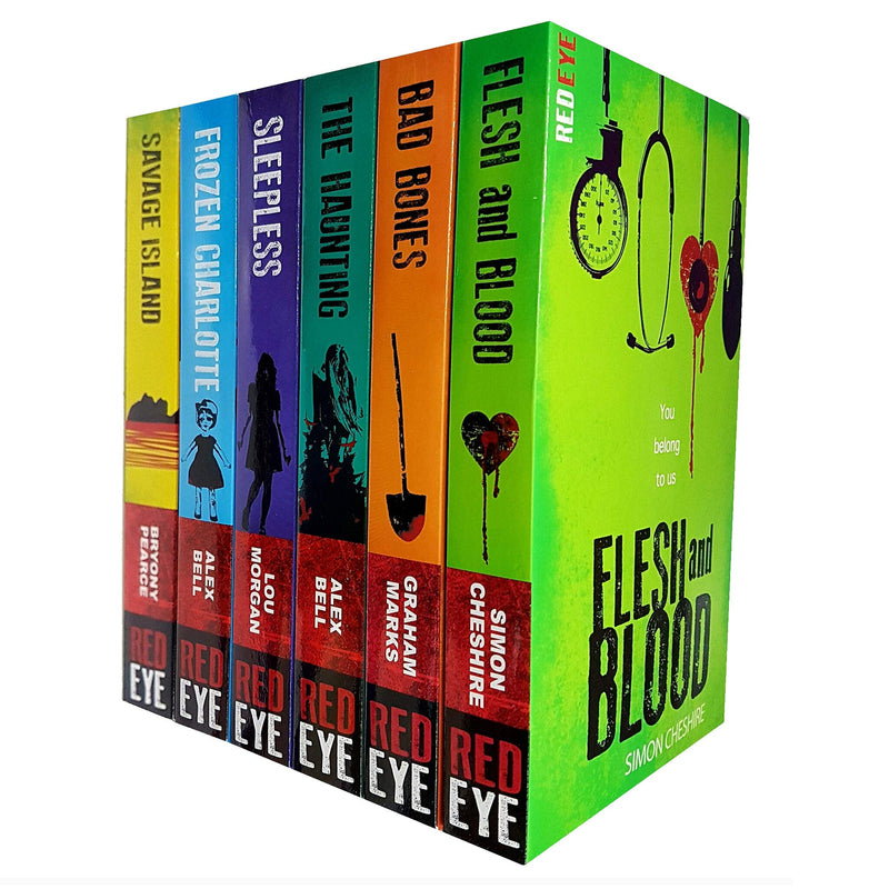Red Eye Horror Series 6 Book Collection - Young Adult - Paperback Young Adult Stripes (Little Tiger Press Group)