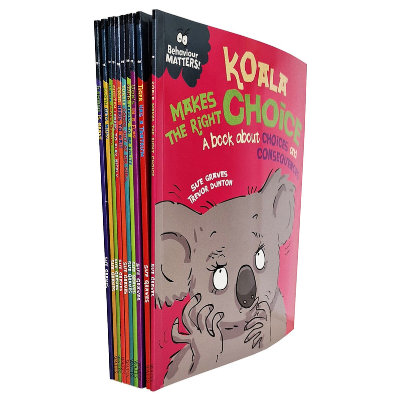 Behaviour Matters 10 Books Collection Set By Sue Graves - Ages 4-7 - Paperback 5-7 Franklin Watts