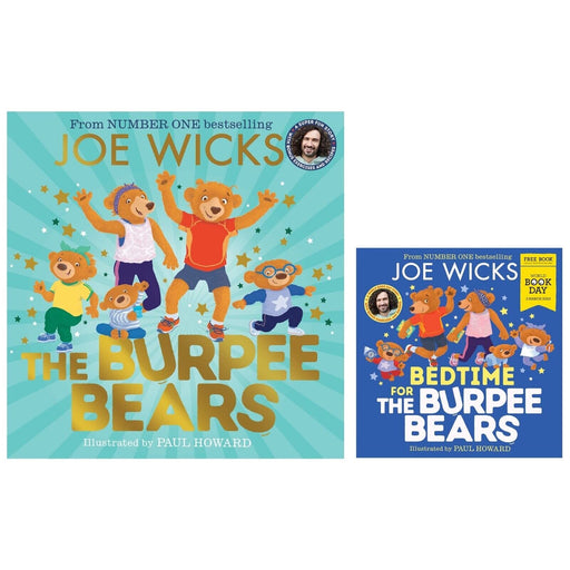 The Burpee Bears Collection by Joe Wicks 2 Books Set - Ages 3-5 - Paperback 0-5 HarperCollins Publishers