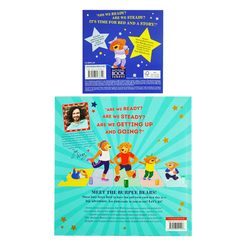 The Burpee Bears Collection by Joe Wicks 2 Books Collection Set - Ages 3-5 - Paperback/Hardback 0-5 HarperCollins Publishers