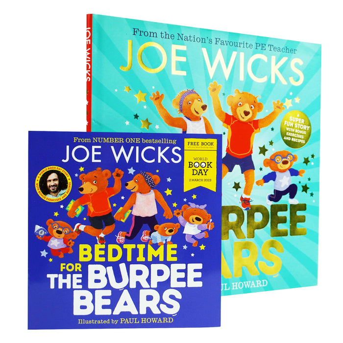 The Burpee Bears Collection by Joe Wicks 2 Books Collection Set - Ages 3-5 - Paperback/Hardback 0-5 HarperCollins Publishers