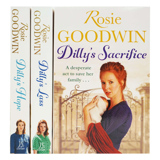 Dilly's Story Book Series by Rosie Goodwin 3 Books Collection Set - Fiction - Paperback Fiction Corsair