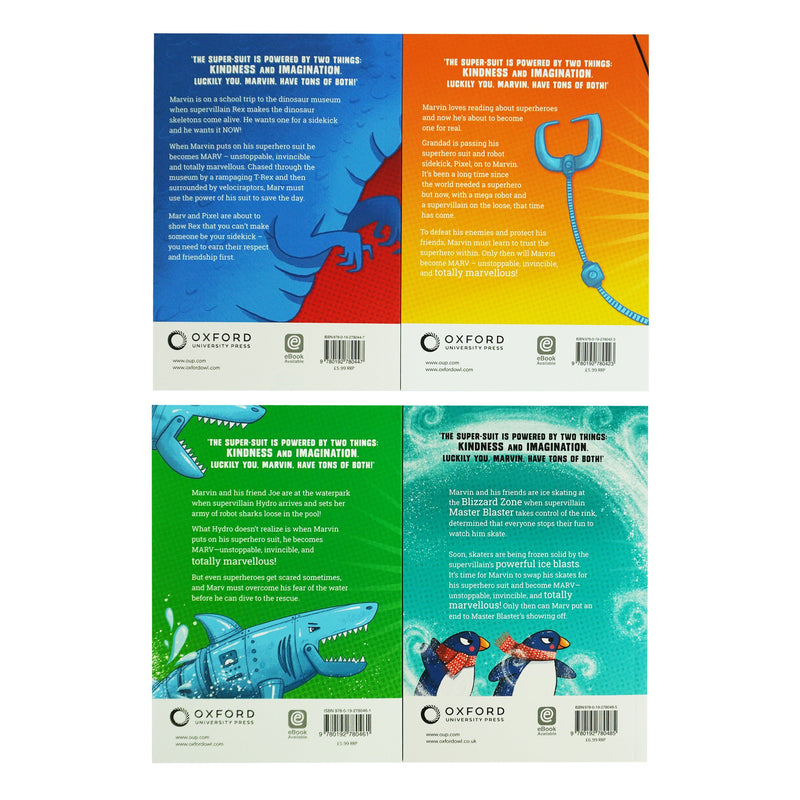 Marv Collection by Alex Falase-Koya 4 Books Set - Ages 5+ - Paperback 5-7 Oxford University Press