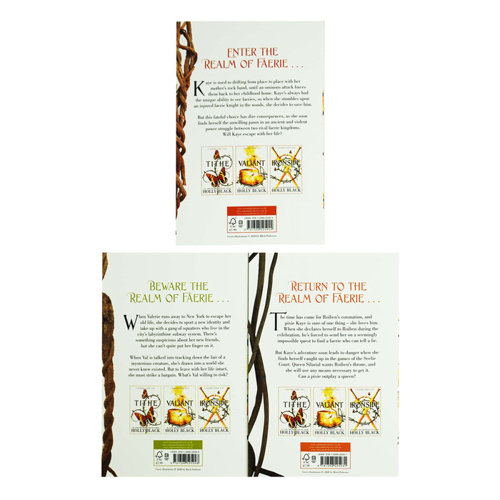 Modern Faerie Tales by Holly Black 3 Books Collection Set - Ages 14+ - Paperback Young Adult Simon & Schuster