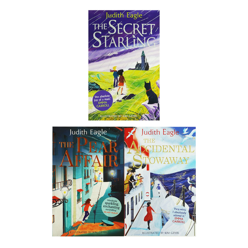Judith Eagle Collection 3 Books Set - Ages 8-12 - Paperback 9-14 Faber & Faber