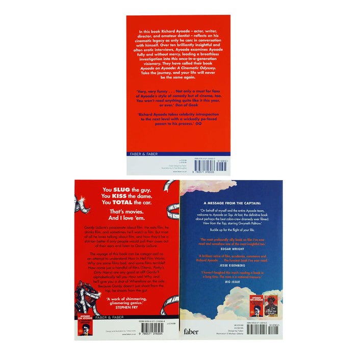 Richard Ayoade Collection 3 Books Set - Non Fiction - Paperback Non-Fiction Faber & Faber