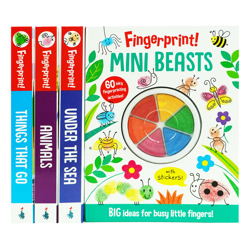Fingerprint! Collection 4 Books Set by Alice Barker - Ages 3-5 - Hardback 0-5 Imagine That Publishing Ltd