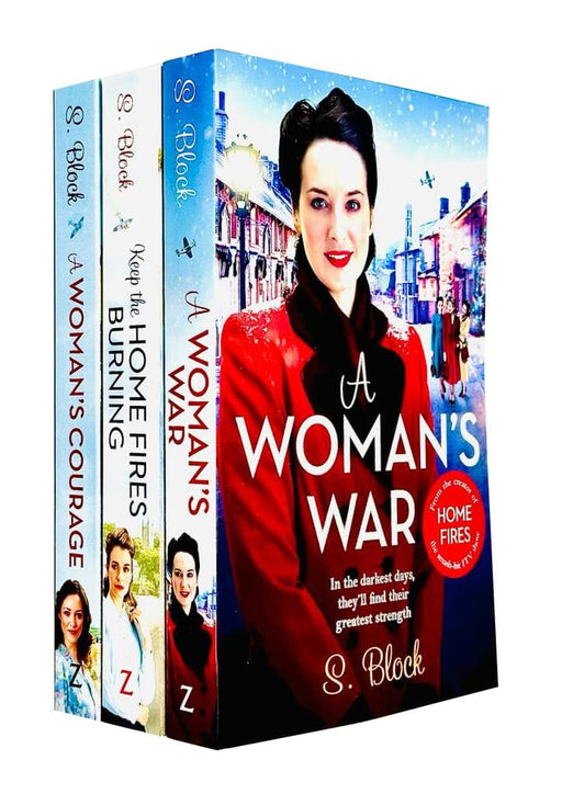 Home Fires Series By S. Block: 3 Books Collection Set - Fiction - Paperback Fiction Zaffre