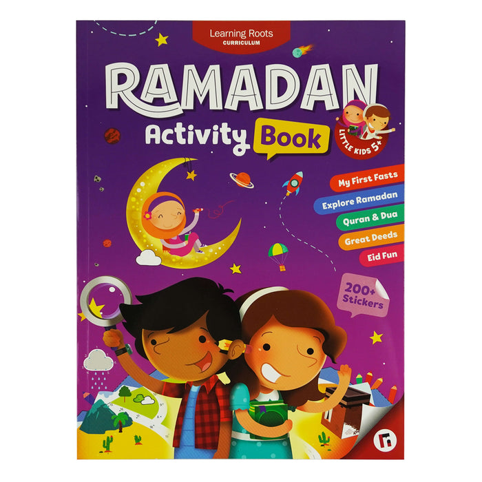 Ramadan Activity Book for Little Kids by Zaheer Khatri - Ages 5+ - Paperback 5-7 Learning Roots