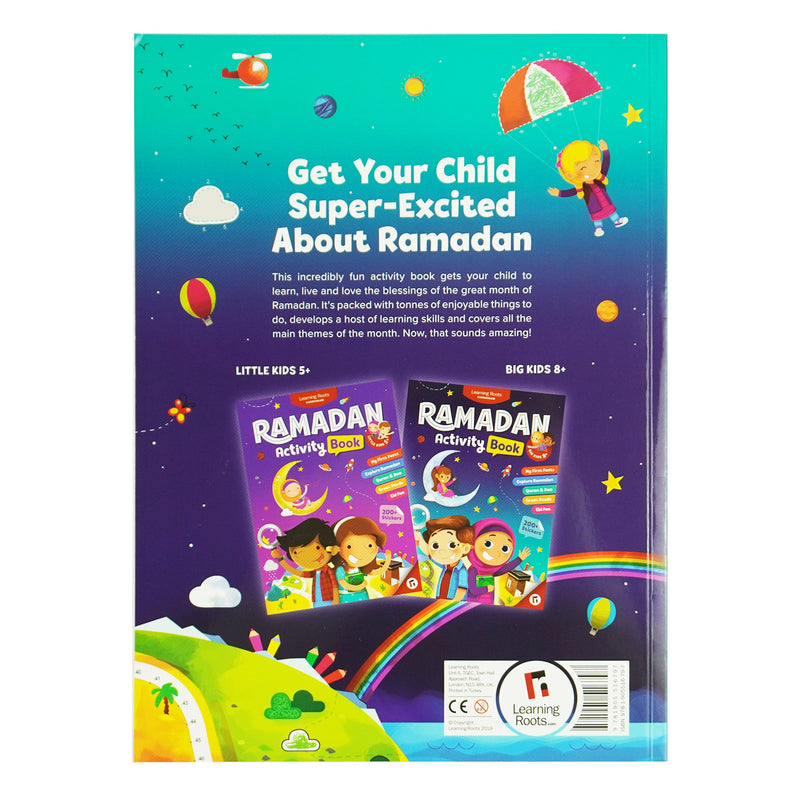 Ramadan Activity Book for Big Kids by Zaheer Khatri - Ages 8+ - Paperback 7-9 Learning Roots