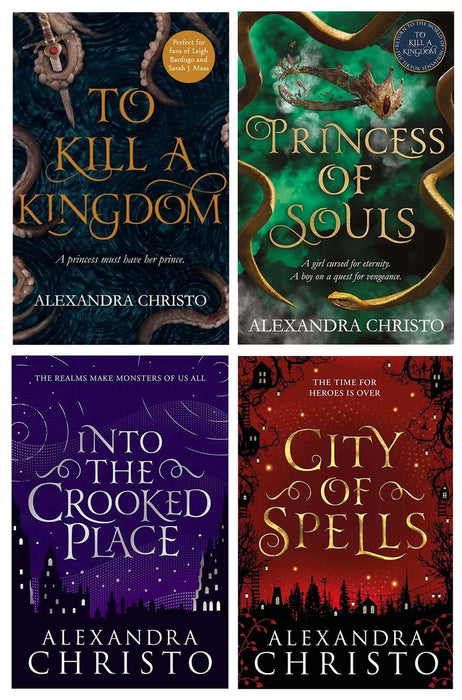 Into the Crooked Place & Hundred Kingdoms Series by Alexandra Christo: 4 Books Collection Set - Fiction - Paperback Fiction Hot Key Books