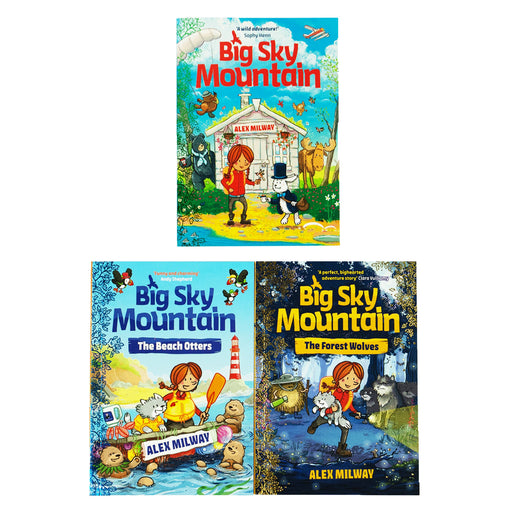 Big Sky Mountain Series By Alex Milway 3 Books Collection Set - Ages 5-8 - Paperback 5-7 Piccadilly Press
