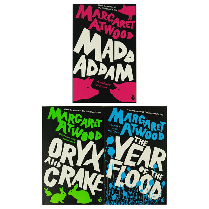 Maddaddam Trilogy By Margaret Atwood 3 Books Collection Set - Fiction - Paperback Fiction Virago