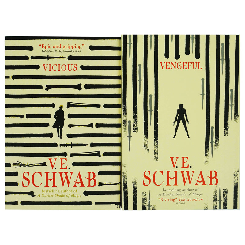 Vicious and Vengeful Slipcase by V.E Schwab 2 Books Collection Set - Fiction - Paperback Fiction Titan Books Ltd