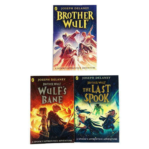 The Spook's Apprentice: Brother Wulf By Joseph Delaney 3 Books Collection Set - Ages 9-14 - Paperback 9-14 Penguin