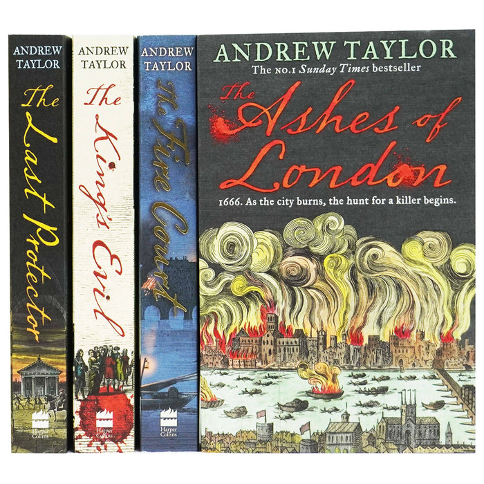James Marwood & Cat Lovett Series By Andrew Taylor 4 Books Collection Set - Fiction - Paperback Fiction HarperCollins Publishers