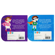 Potty Superhero: Get Ready for Big Boy & Big Girl Pants! 2 Books Set- Ages 2+ - Board Book 0-5 Cottage Door Press