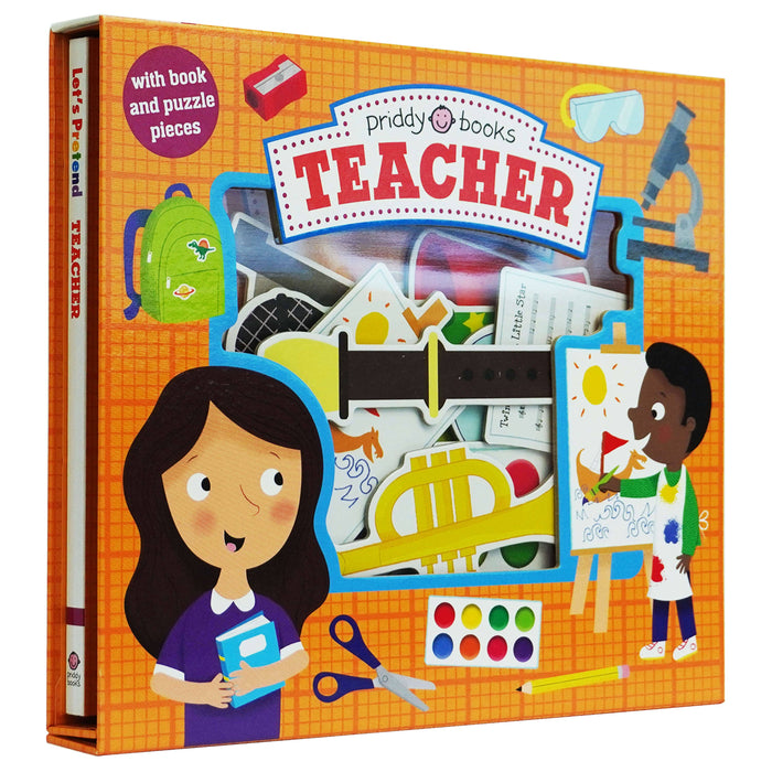 Let's Pretend Teacher (Let's Pretend Sets) By Priddy Books - Ages 3+ - Board Book 0-5 Priddy Books