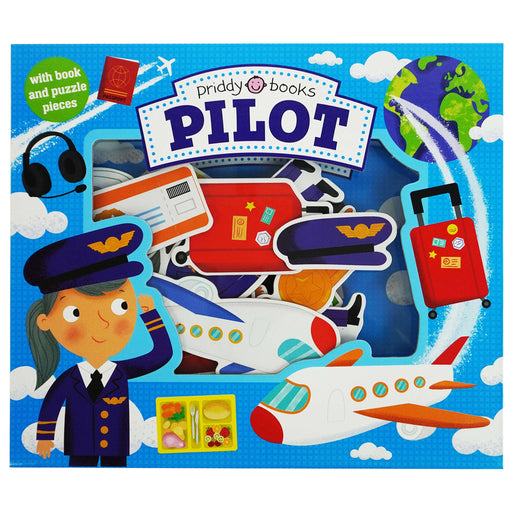 Let's Pretend Pilot (Let's Pretend Sets) By Priddy Books - Ages 3+ - Board Book 0-5 Priddy Books