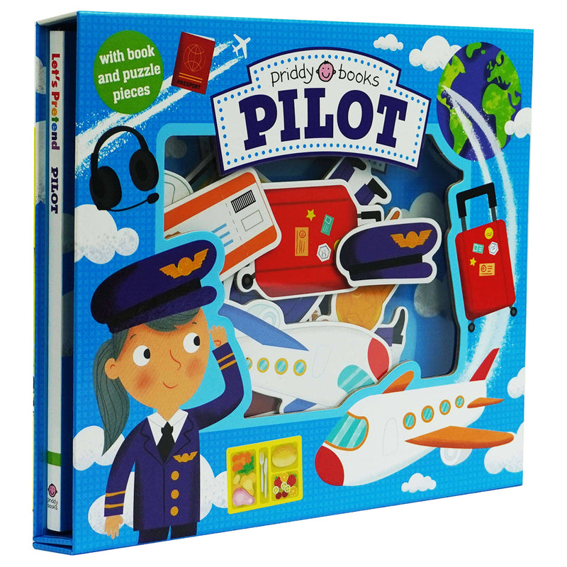 Let's Pretend Pilot (Let's Pretend Sets) By Priddy Books - Ages 3+ - Board Book 0-5 Priddy Books