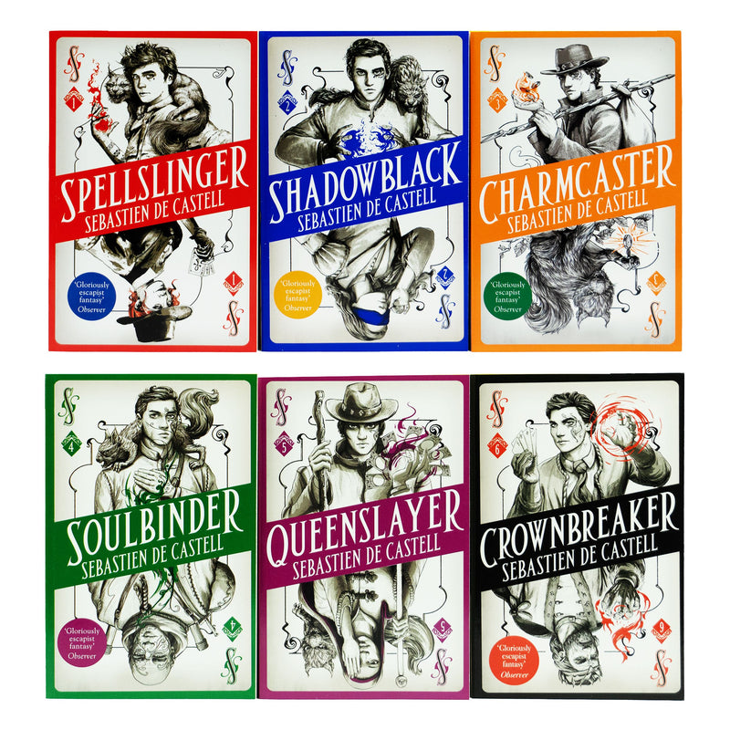 The Spellslinger Series by Sebastien de Castell: 6 Books Collection Set - Ages 16+ - Paperback Young Adult Hot Key Books