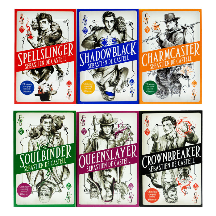 Spellslinger The Spellslinger Series by Sebastien de Castell: 6 Books Collection Se ...