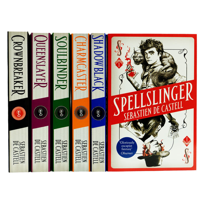 The Spellslinger Series by Sebastien de Castell: 6 Books Collection Set - Ages 16+ - Paperback Young Adult Hot Key Books
