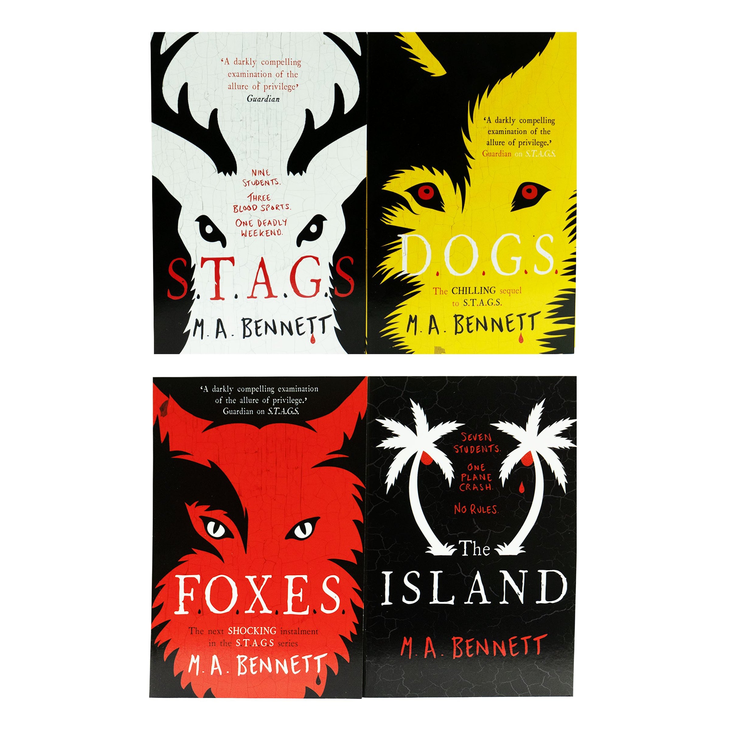 M A Bennett Collection 4 Books Set - Ages 14+ - Paperback — Books2Door