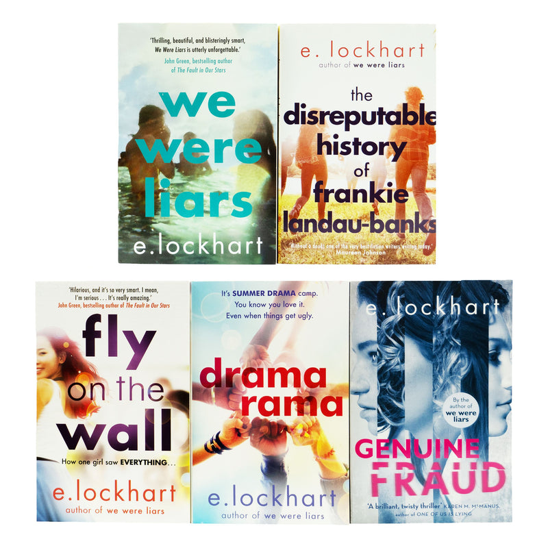 E Lockhart Collection 5 Books Set - Ages 13+ - Paperback Fiction Hot Key Books