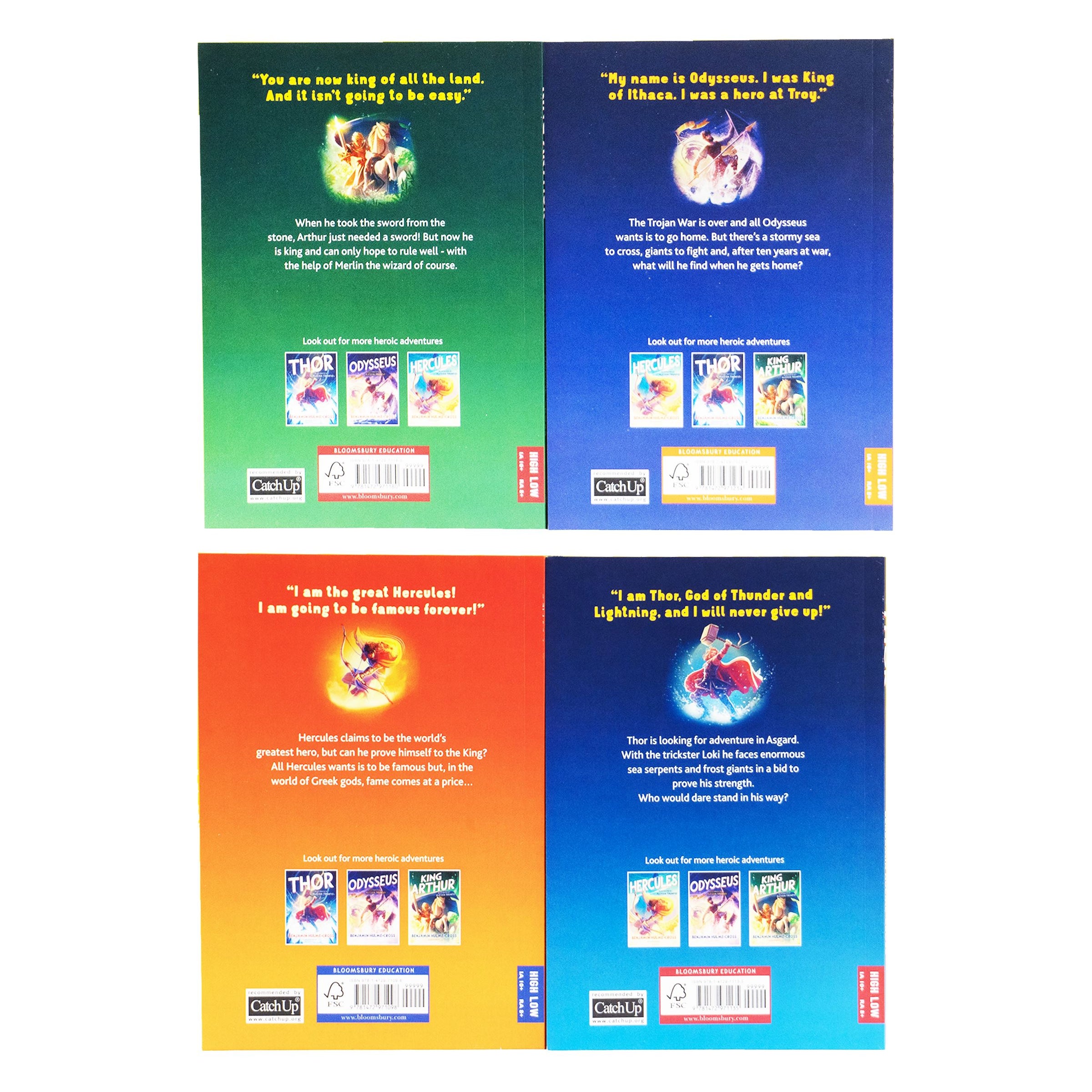 High/Low Series by Benjamin Hulme-Cross: 4 Books Collection Set - Ages ...