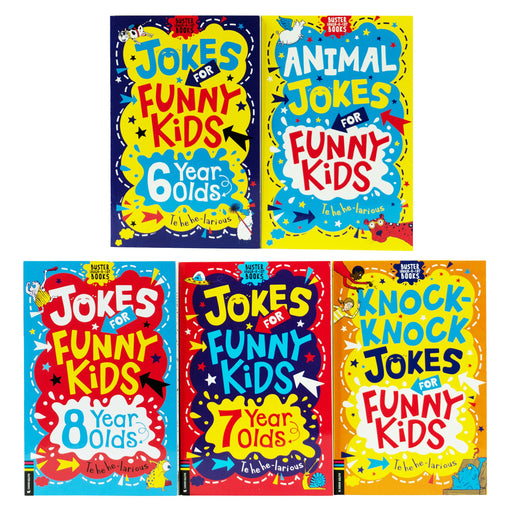 Buster Laugh-a-lot Books Series Collection 5 Joke Books Set - Ages 7-9 - Paperback 7-9 Buster Books