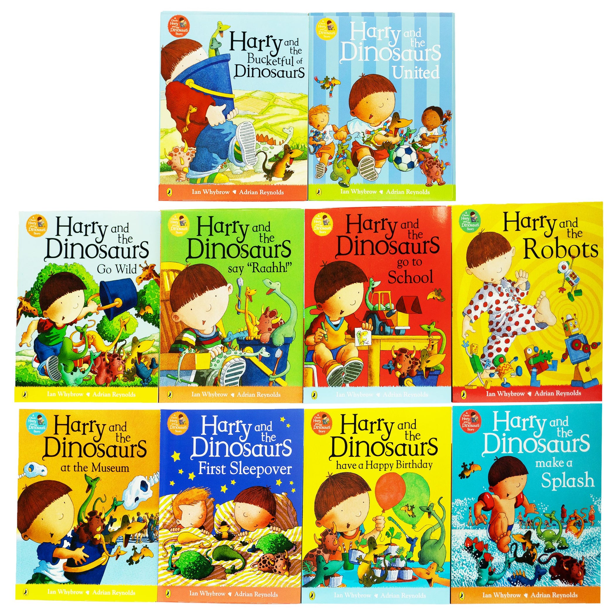 Harry And His Bucket Full of Dinosaurs 10 Books — Books2Door