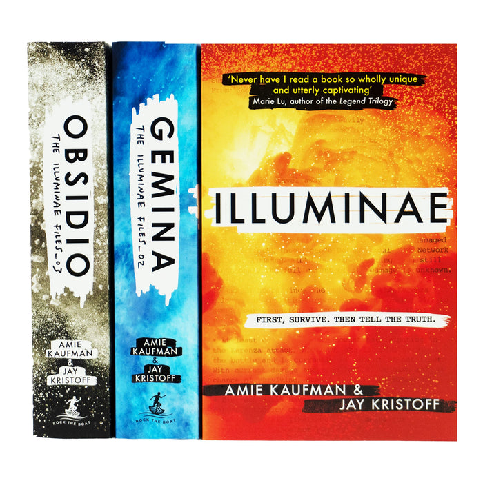 The Illuminae Files Series by Jay Kristoff & Amie Kaufman: 3 Books Collection Set - Ages 13-18 - Paperback Young Adult Rock the Boat
