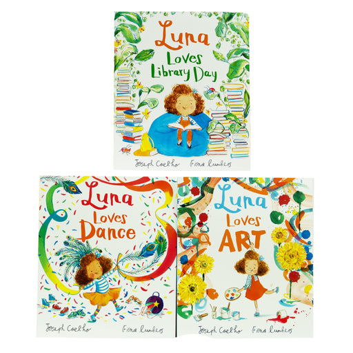 Luna Loves Series By Joseph Coelho: 3 Books Collection Set - Ages 2-6 - Paperback 0-5 Andersen Press Ltd