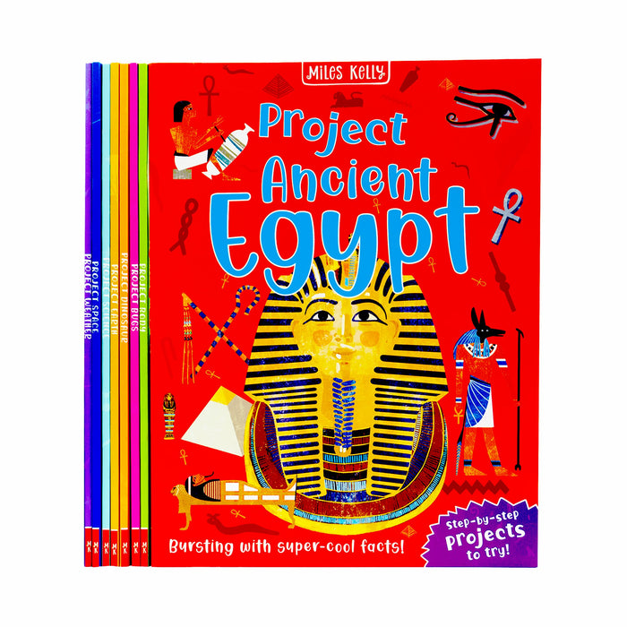 Cool facts and projects 8 Books Collection Set - Ages 7+ - Paperback 7-9 Miles Kelly Publishing Ltd