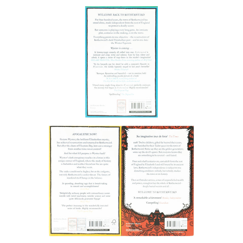 Rotherweird Series by Andrew Caldecott: 3 Books Collection - Fiction - Paperback Fiction Jo Fletcher Books