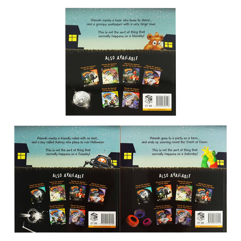 Hannah the Spanner Collection By Stuart Simmonds 3 Books Set - Ages 5-8 - Paperback 5-7 StuHead Publishing