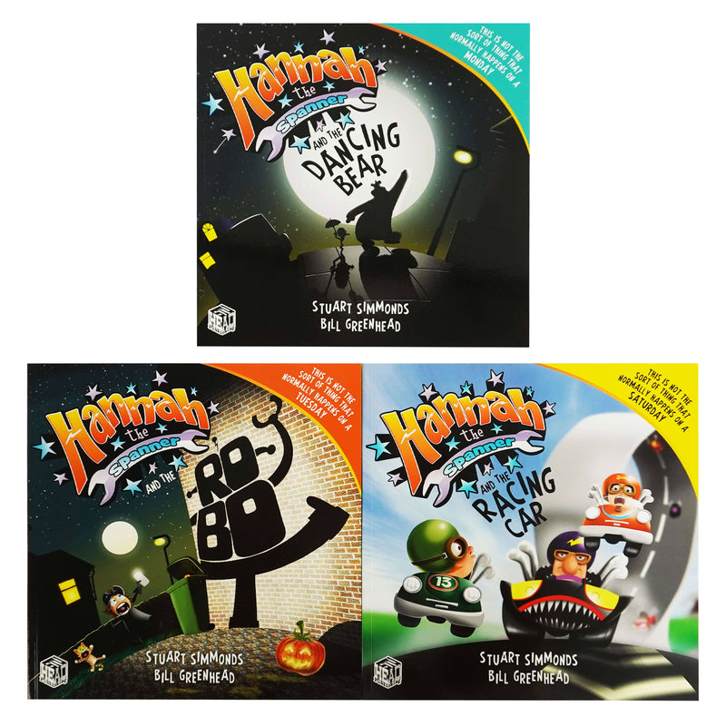 Hannah the Spanner Collection By Stuart Simmonds 3 Books Set - Ages 5-8 - Paperback 5-7 StuHead Publishing