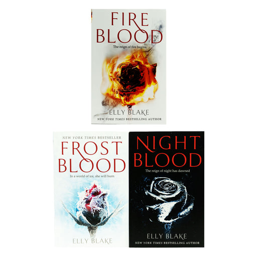 The Frostblood Saga Series by Elly Blake 3 Books Collection Set - Ages 12-16 - Paperback Fiction Hodder