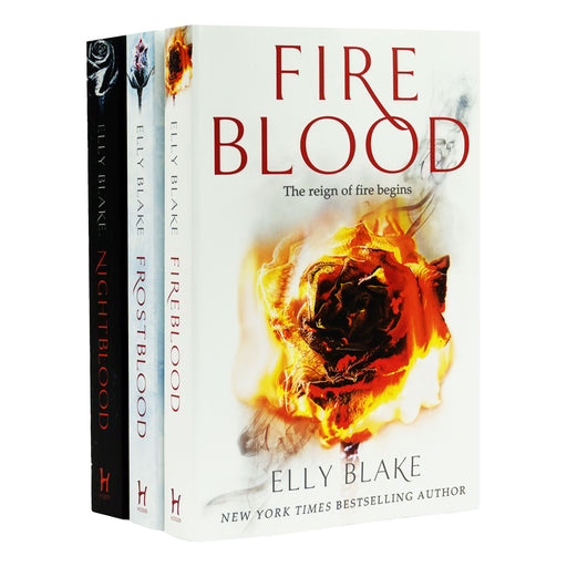 The Frostblood Saga Series by Elly Blake 3 Books Collection Set - Ages 12-16 - Paperback Fiction Hodder