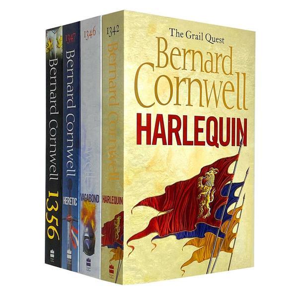 The Grail Quest Trilogy Series 4 Books Set by Bernard Cornwell - Paperback - Age Young Adult Young Adult Harper Collins