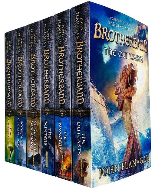 Brotherband Chronicles John Flanagan Collection 6 Books Set - Paperback - Young Adults Young Adult Corgi Books