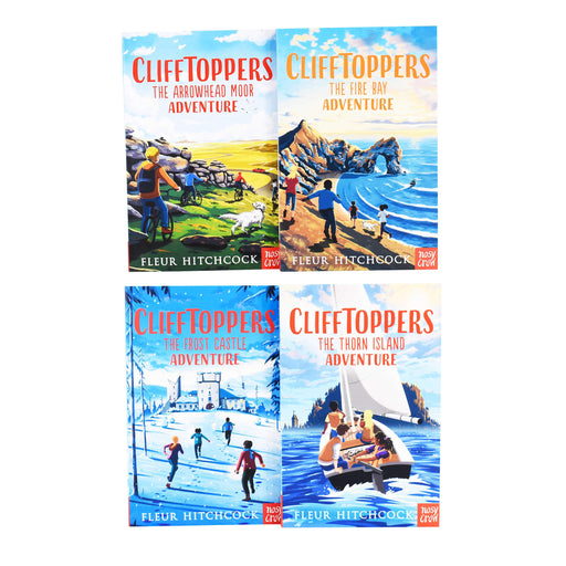 Clifftoppers Adventure 4 Books Colelction By Fleur Hitchcock - Paperback - Age 7-9 7-9 Nosy Crow Ltd