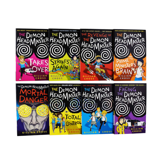 The Demon Headmaster Collection 8 Books Set - Fiction - Paperback - Gillian Cross 9-14 Oxford University