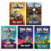 Dog Man Series 6-10 Books Mega Collection Set By Dav Pilkey - Ages 6-12 - Hardback 7-9 Scholastic